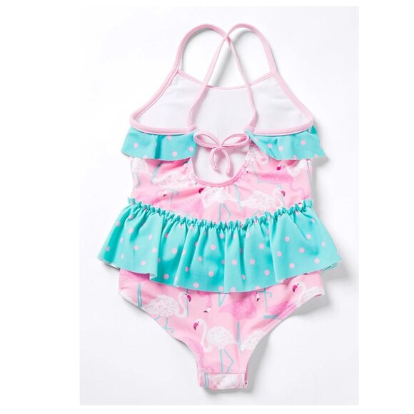 Matilda Jane | Enchanted Garden Island Party One-Piece Girls Swimsuit | Size 10 - Picture 3 of 8
